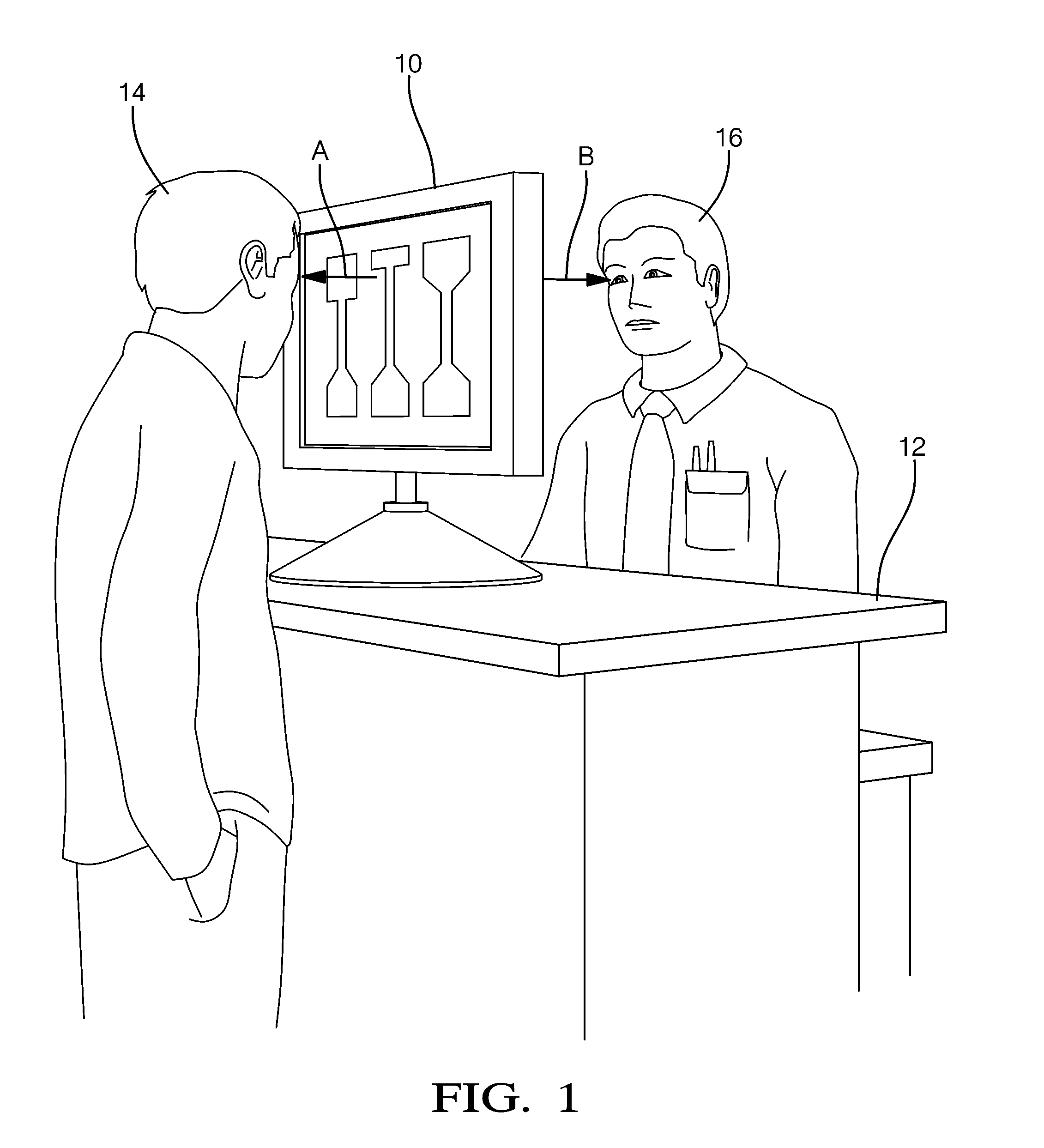 Dual view display system using a transparent display