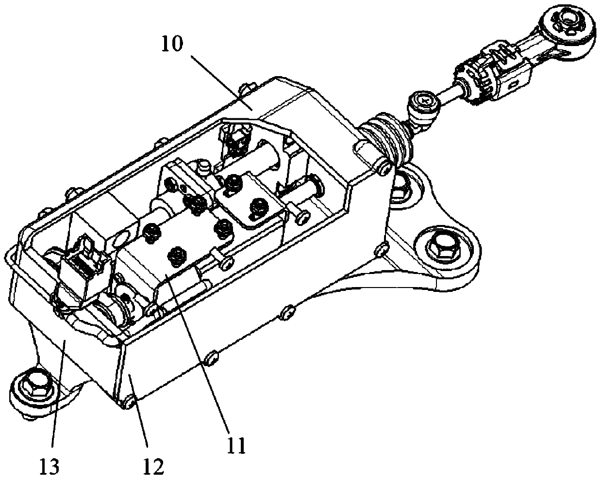 Shift-by-wire actuator and shift-by-wire device