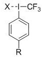 A kind of aryl periodic iodine trifluoromethylation reagent and its preparation and application