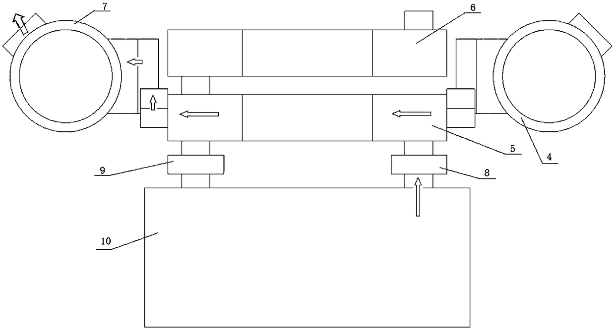 Cylinder cover with multi-loop cooling