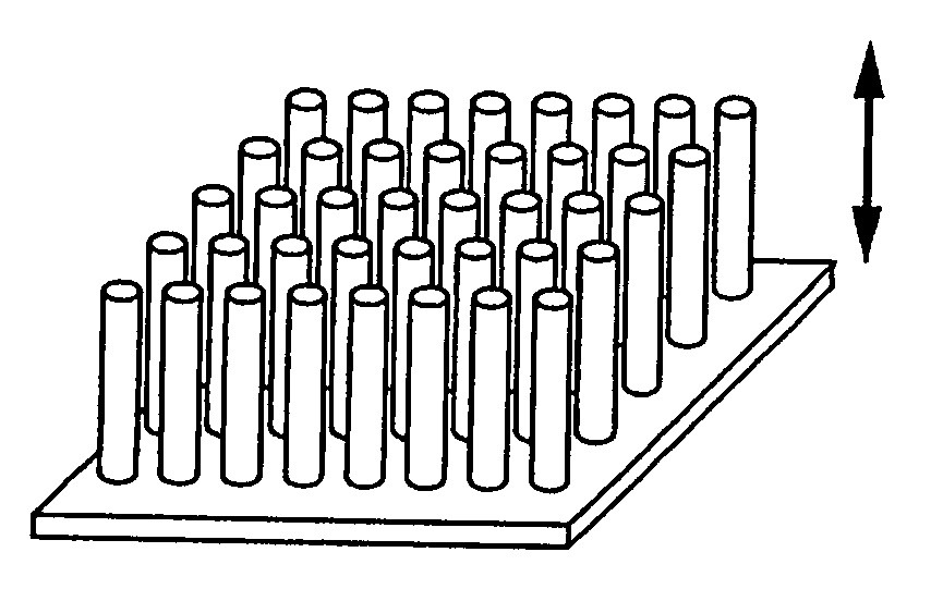 Measuring probe and production process thereof