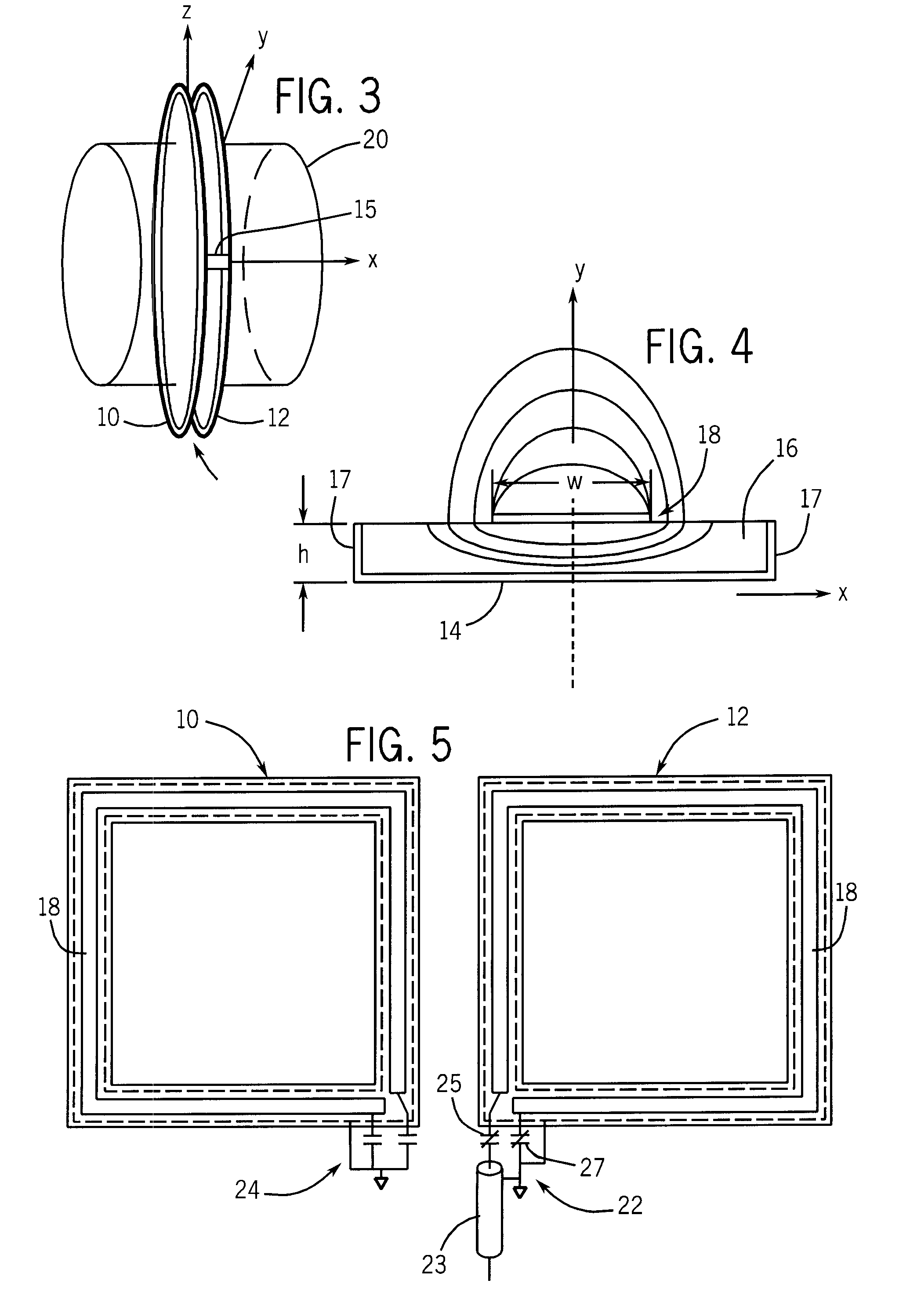 Slab-selective RF coil for mr system