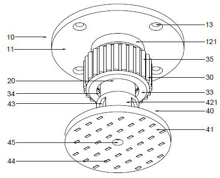 Multi-directional leveling module of fabricated wallboard and mounting method