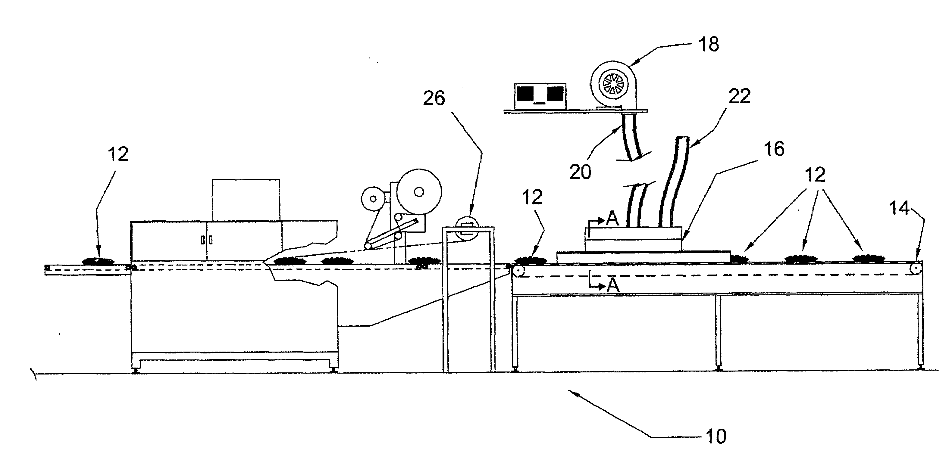 Method and apparatus for vitamin d enhancement in mushrooms