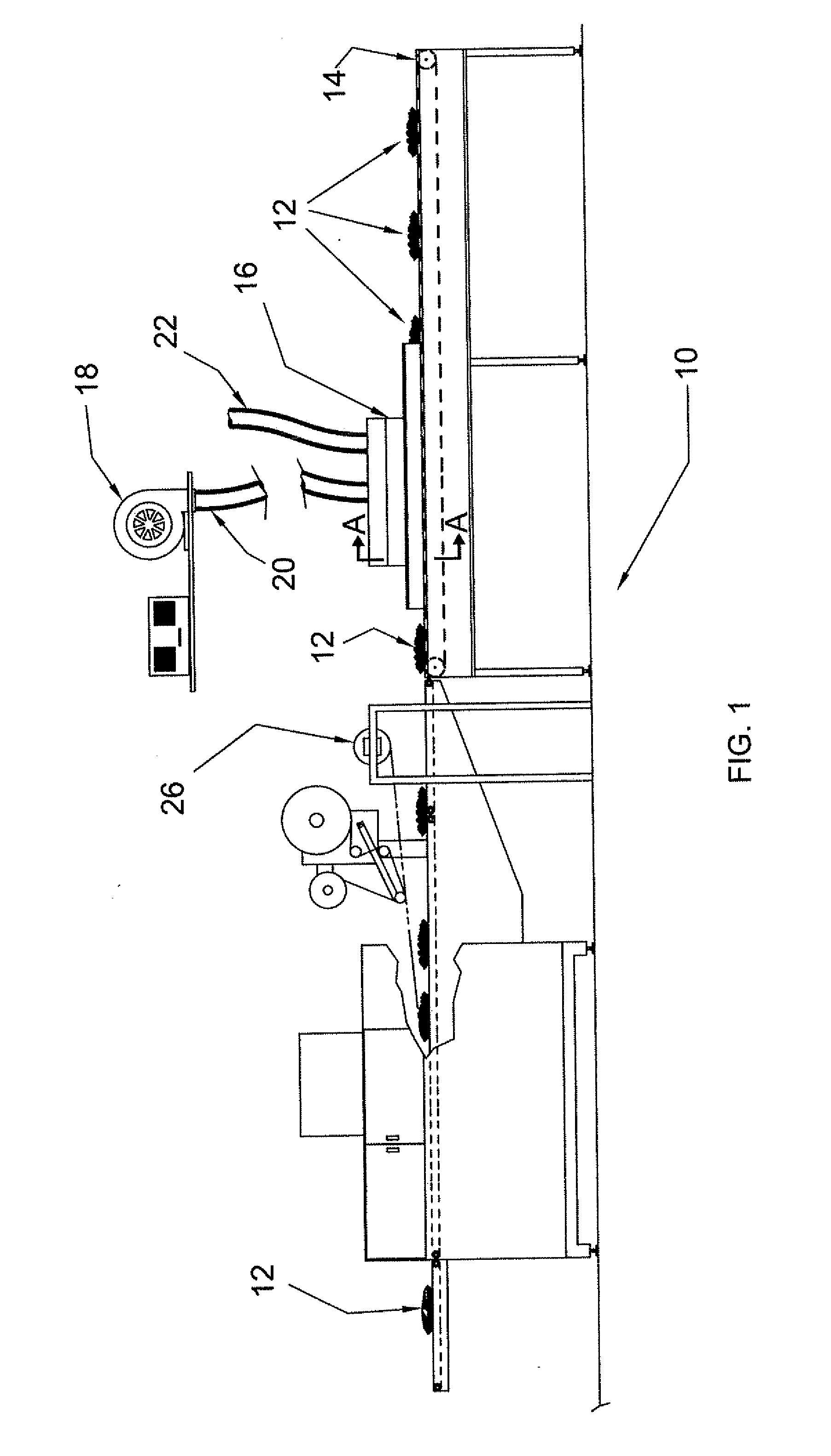 Method and apparatus for vitamin d enhancement in mushrooms