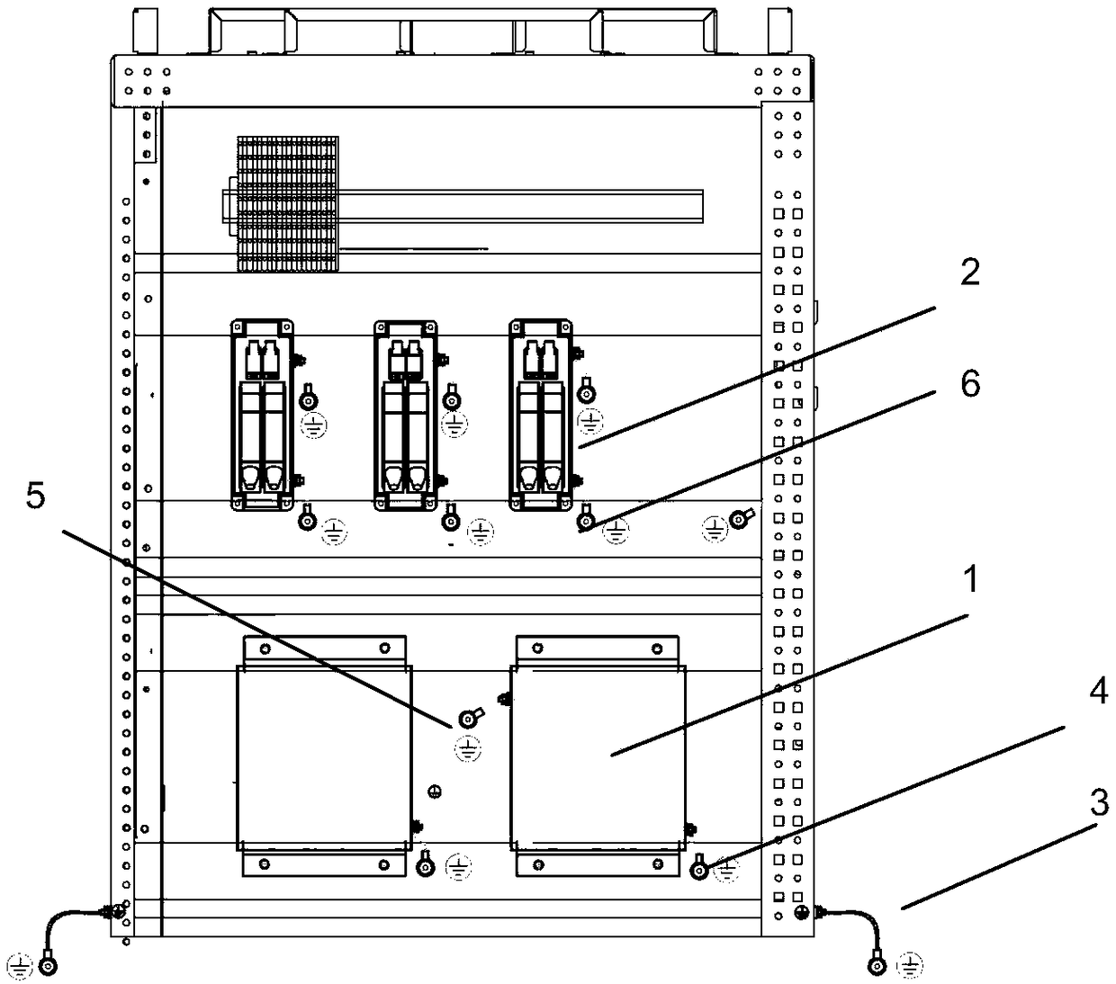 Detection method for common mode disturbance of ground loop