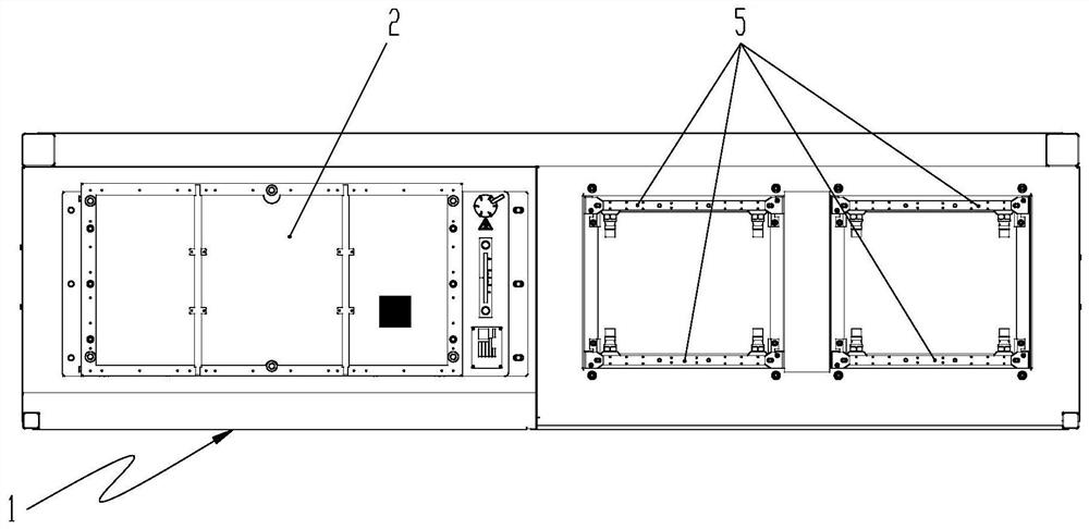 Testing device and testing method for water cooling system of rail transit converter