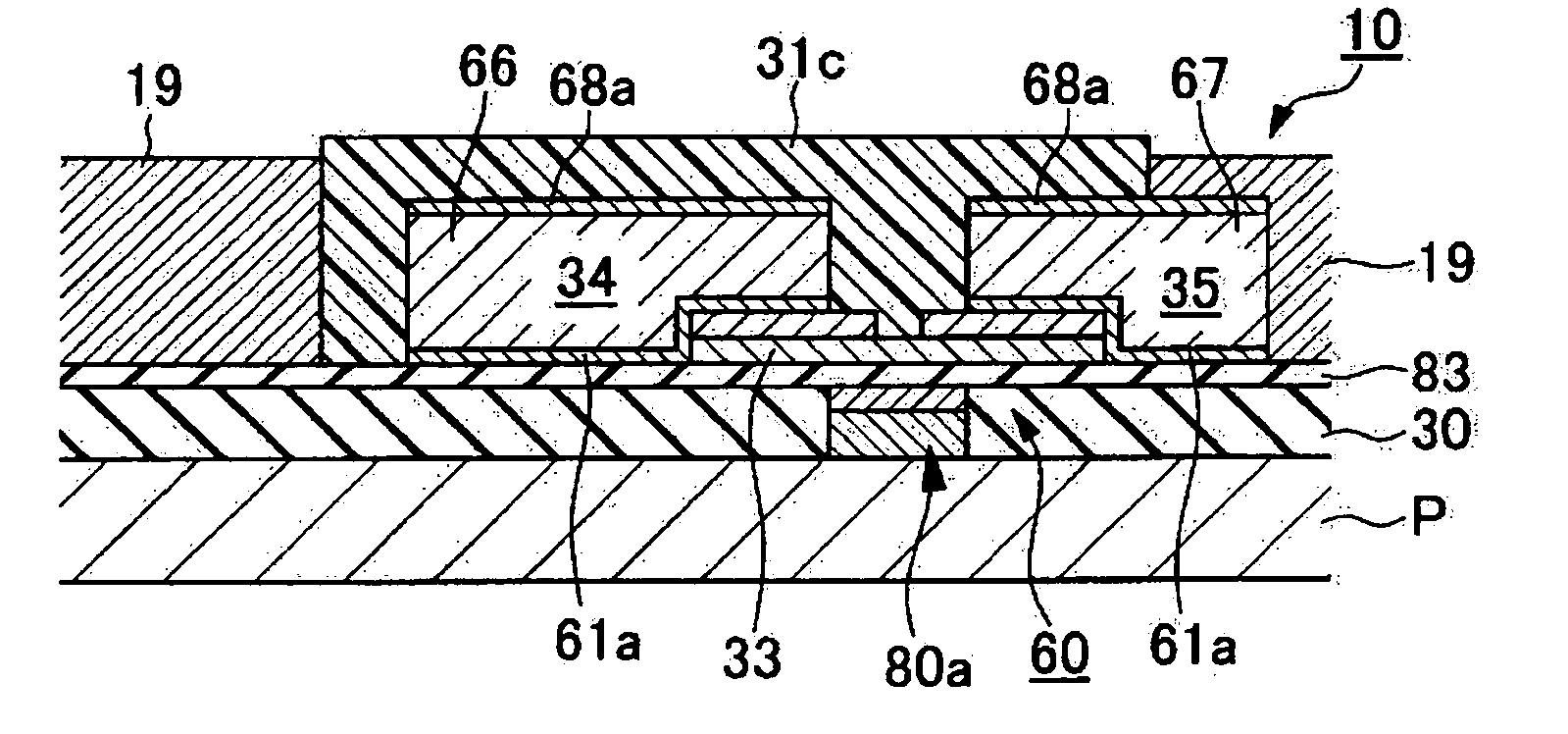 Thin film transistor, electro-optical device and electronic apparatus