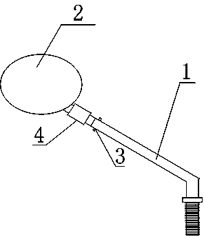 Foldable rearview mirror for electric vehicle