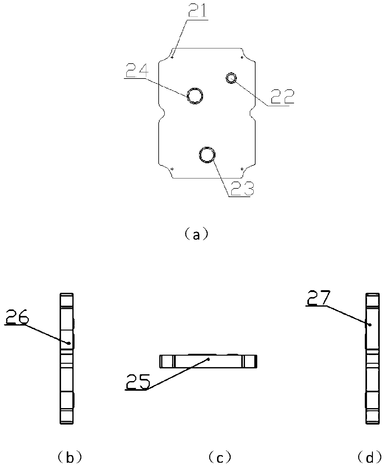 Fuel cell assembling device and method