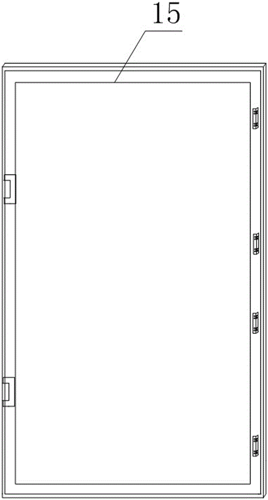 High-rise residential building air-conditioner position photovoltaic louver grid-connected power generation system