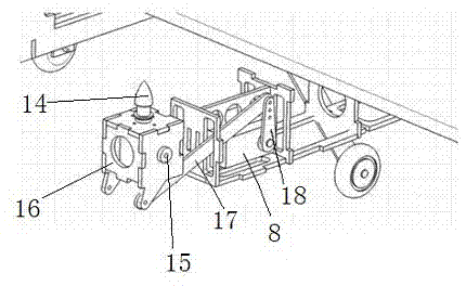 Airplane capable of performing fixed wing flight and vertical take-off and landing based on three-axle flight control panel