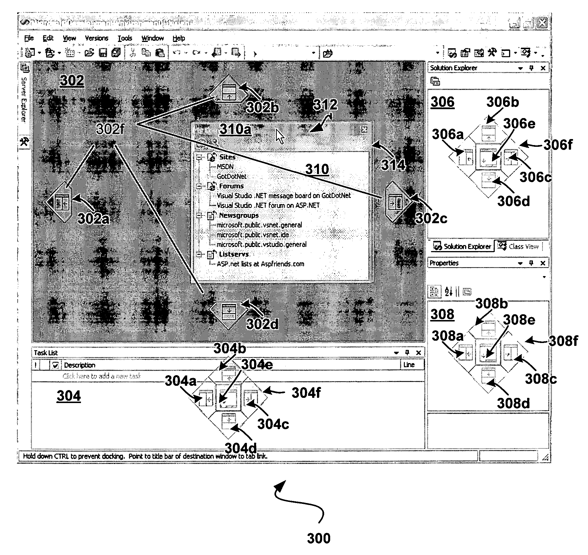 System and method for customizing the visual layout of screen display areas