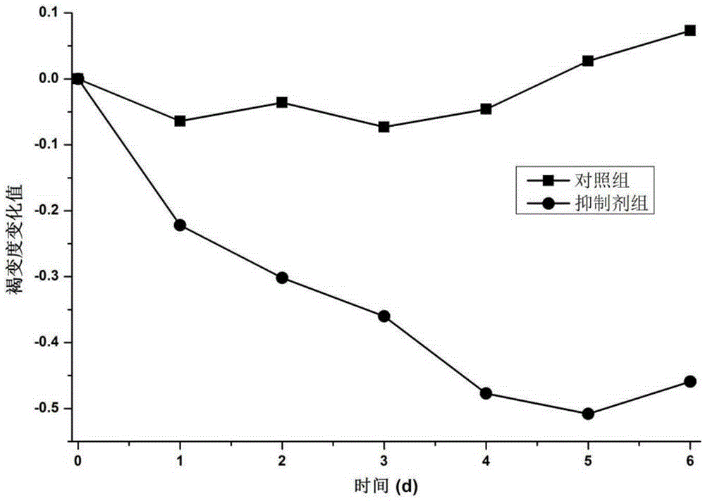 Compound fruit and vegetable juice/fruit and vegetable slice browning inhibitor and preparation method thereof