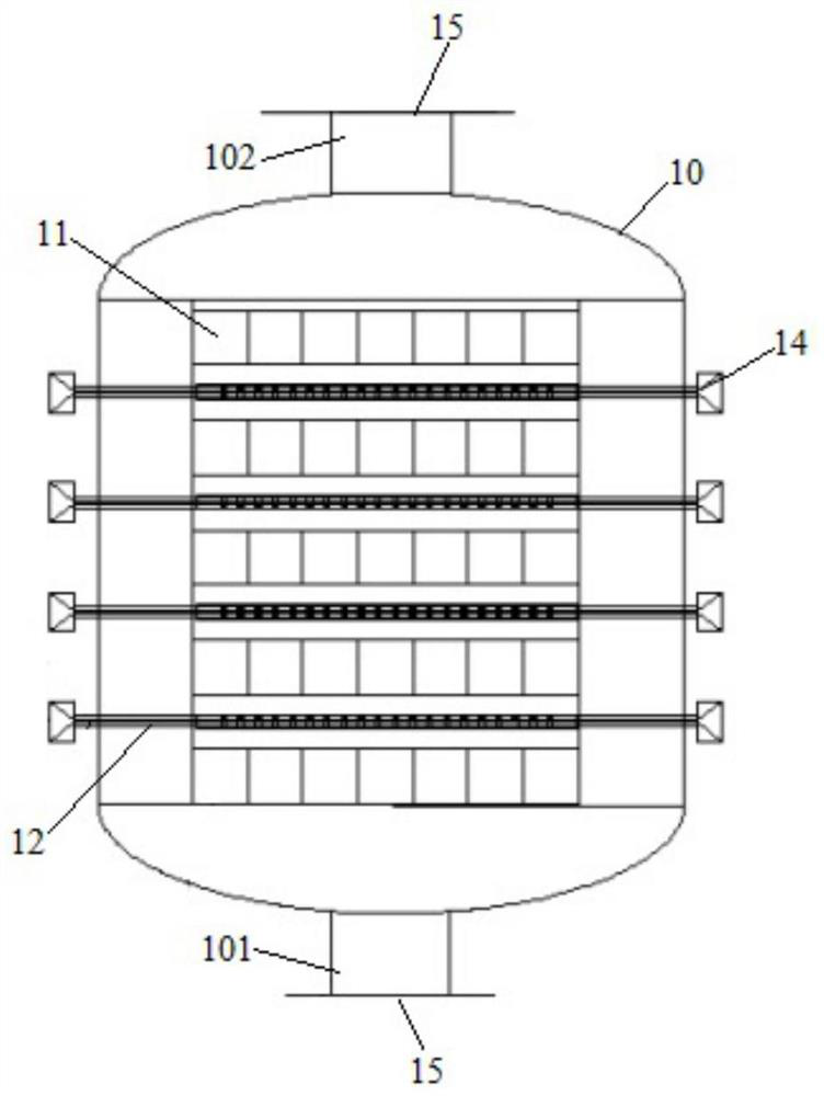 Microwave coupling catalytic reactor and VOCs treatment equipment