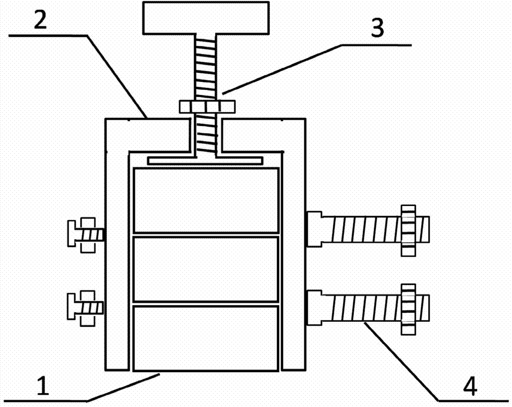 In-vitro magnetic anchoring system for magnetic anchoring surgical instrument