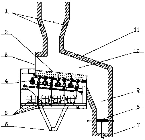 Composite type solid-waste gasifying device