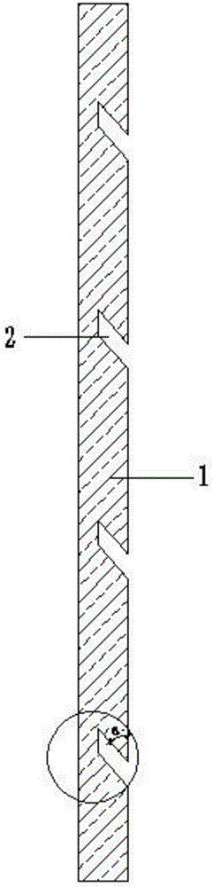 Tempered stone curtain wall board with prestress