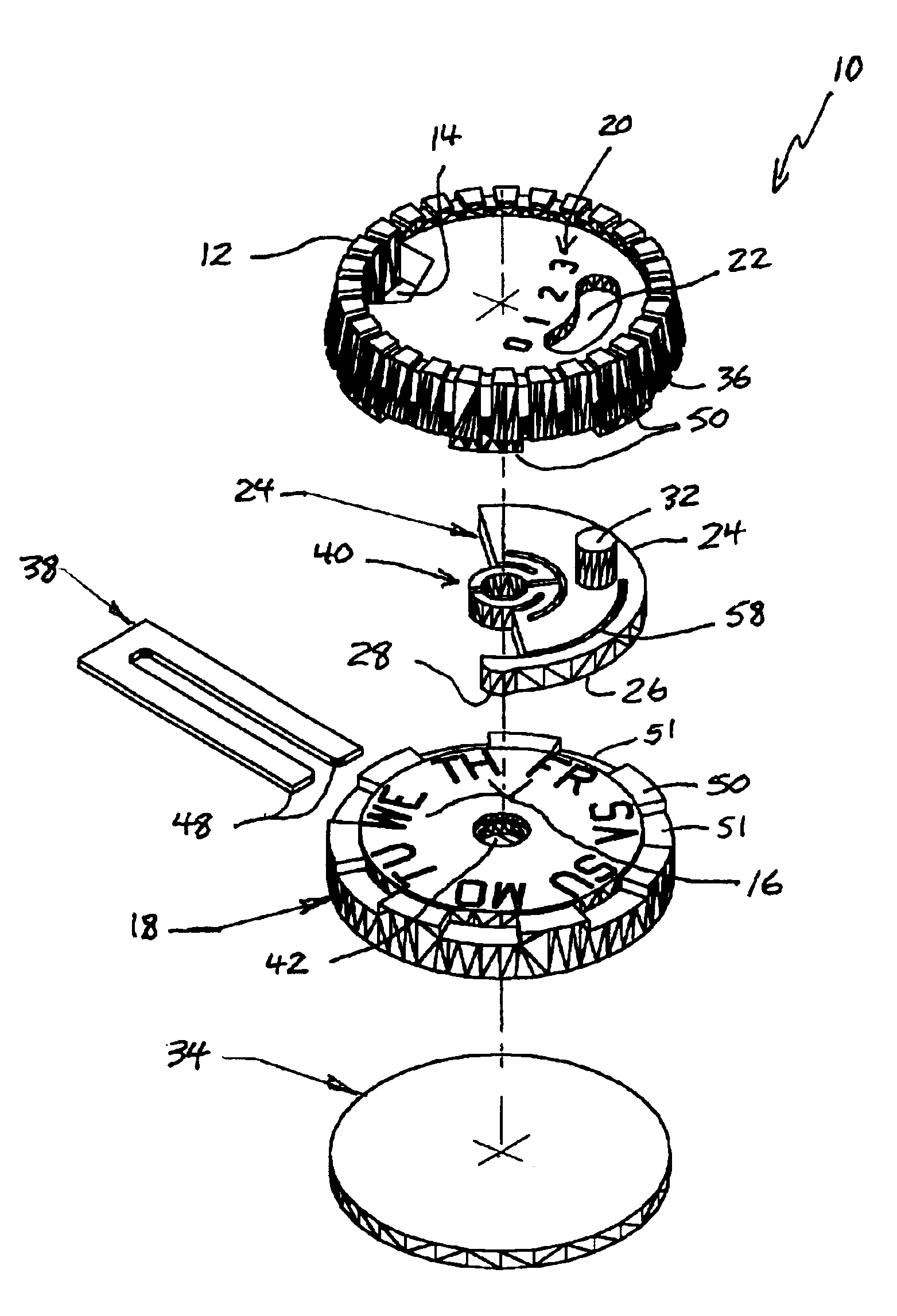 Indicator for pill bottle