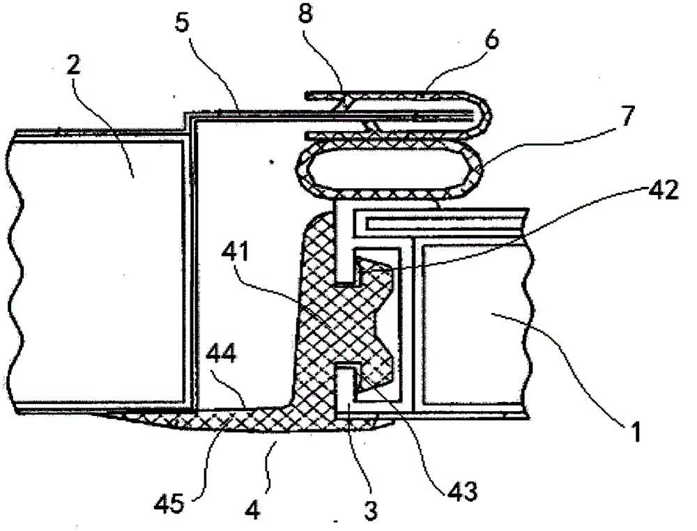 Double-side-sealed sliding window