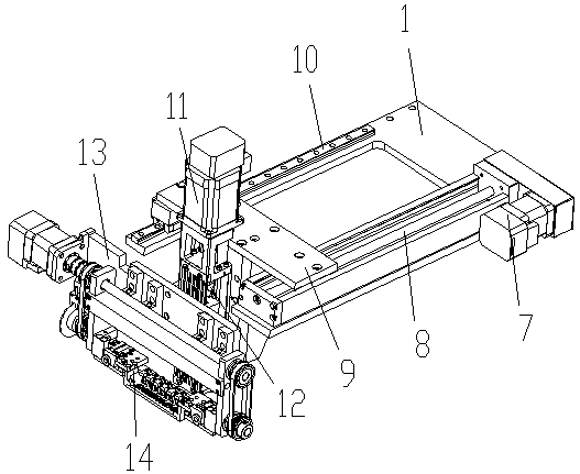 Automatic electroplating machine capable of being used for irregular parts and facilitating clamping