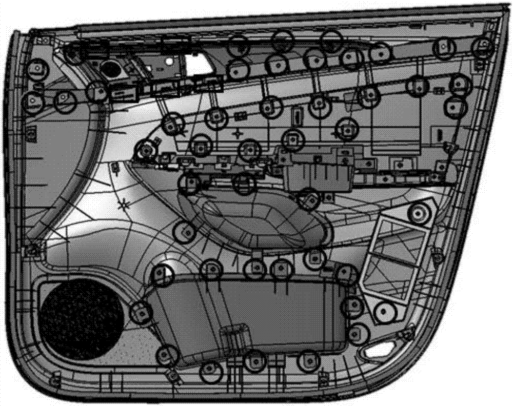 Automobile part welding optimal path planning method of multi-robot coordination