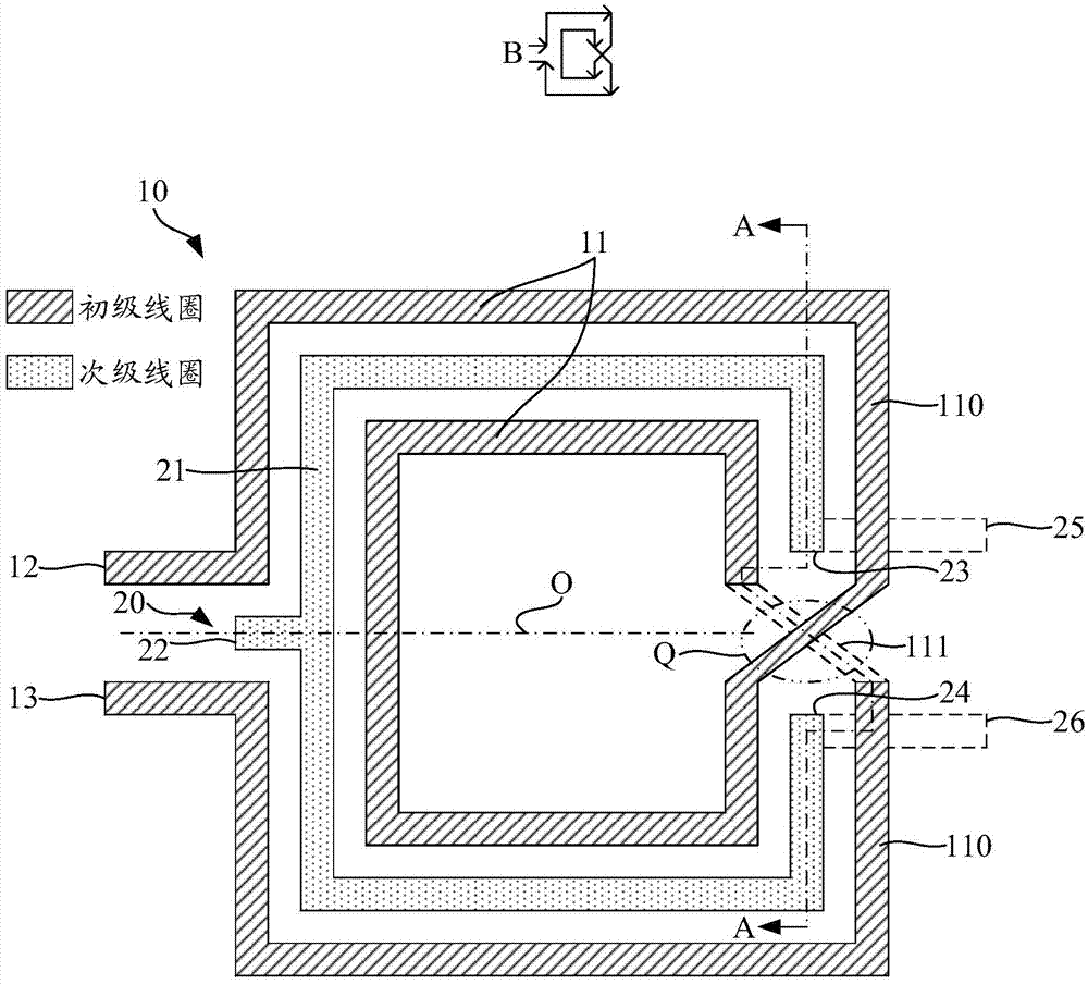 On-chip transformer Balun