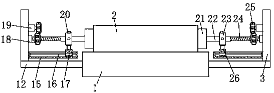 Bridge telescopic device positioning tooling