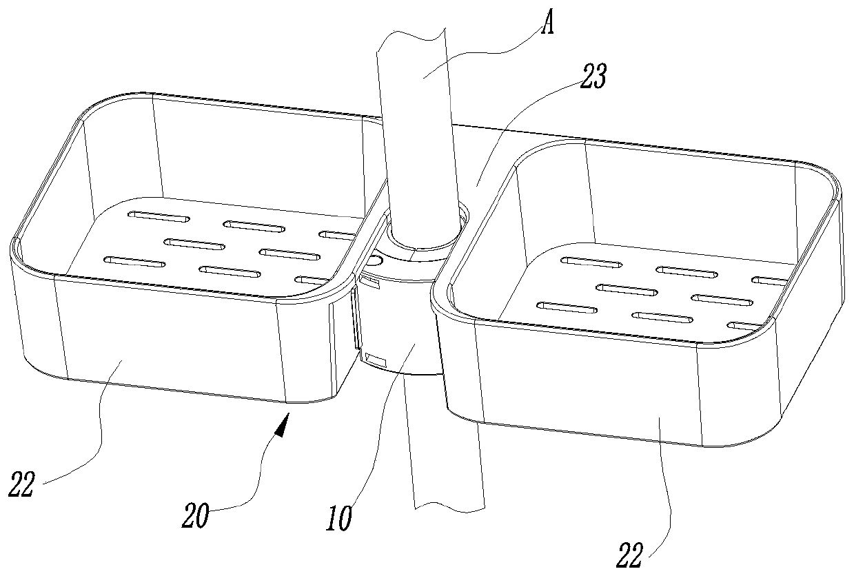 Storage box mounting structure