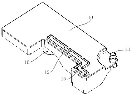 A water receiving box and a refrigerator