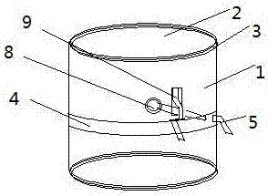 A drum kit with amplifying function