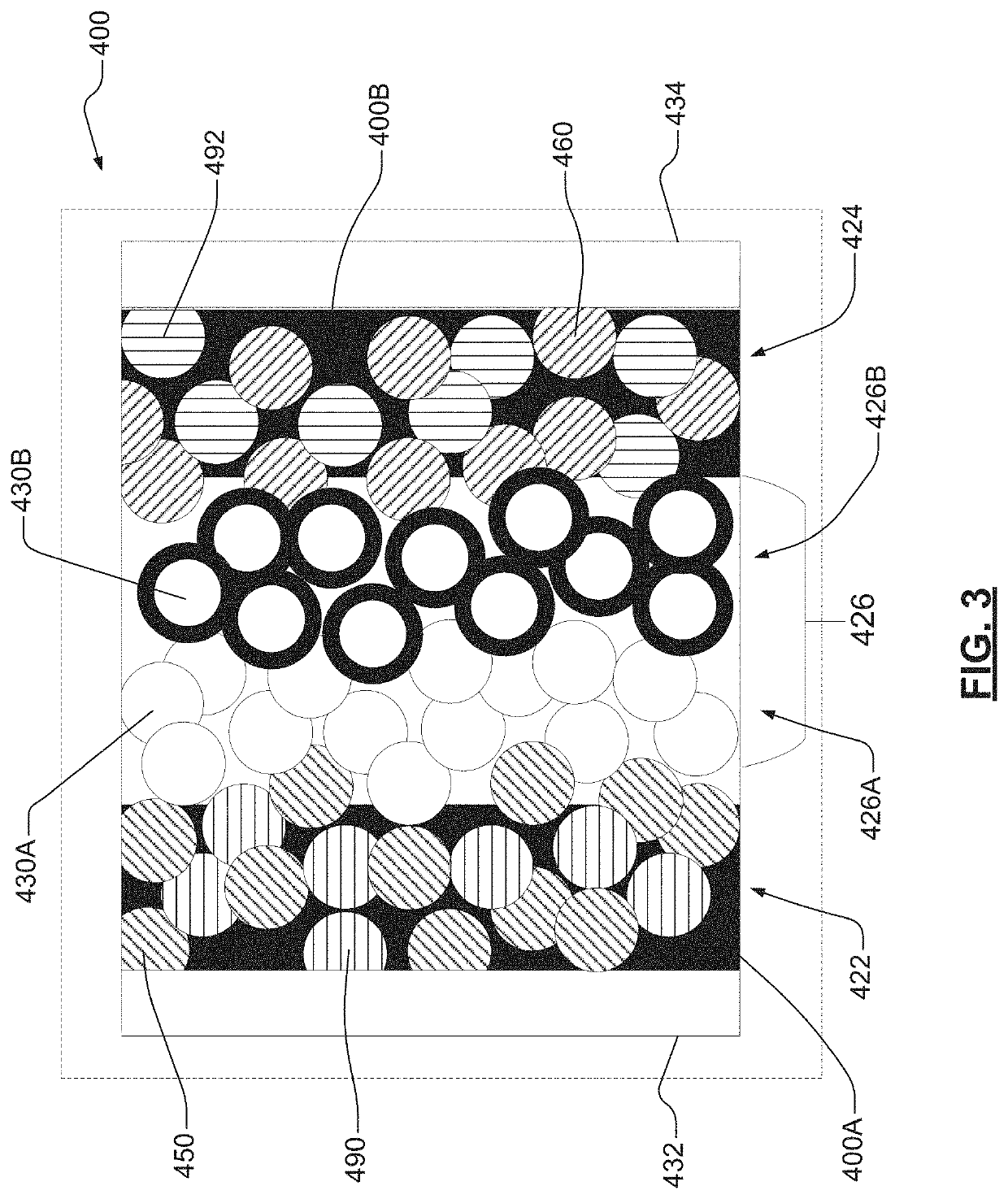 Solid-state bipolar battery having thick electrodes