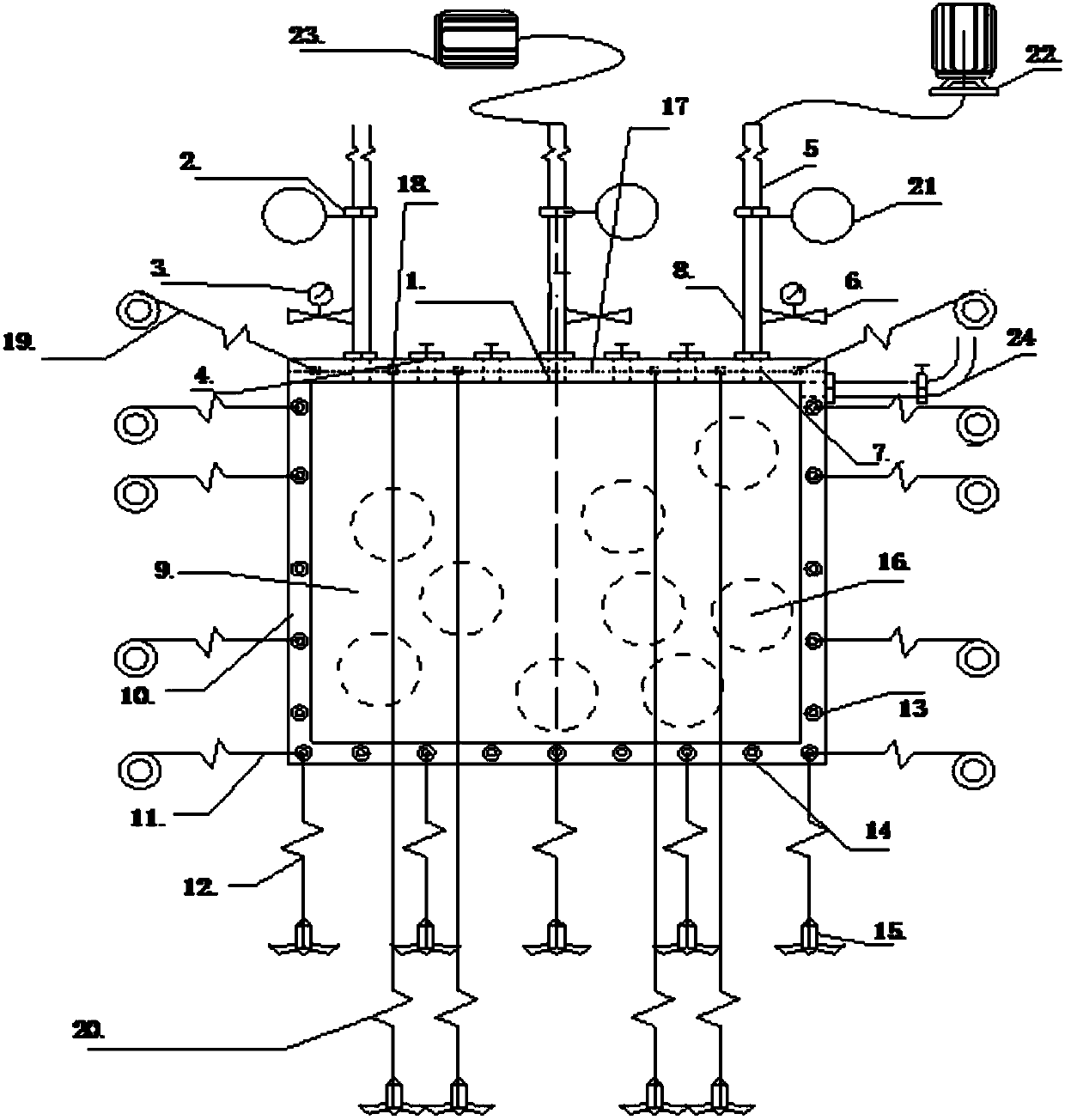 Embankment rapid plugging equipment