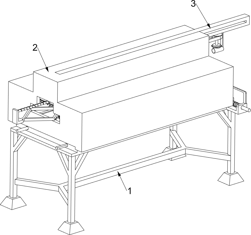 Surface art pattern processing device for furniture wooden door processing