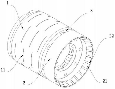 A non-magnetic low vortex positioning device