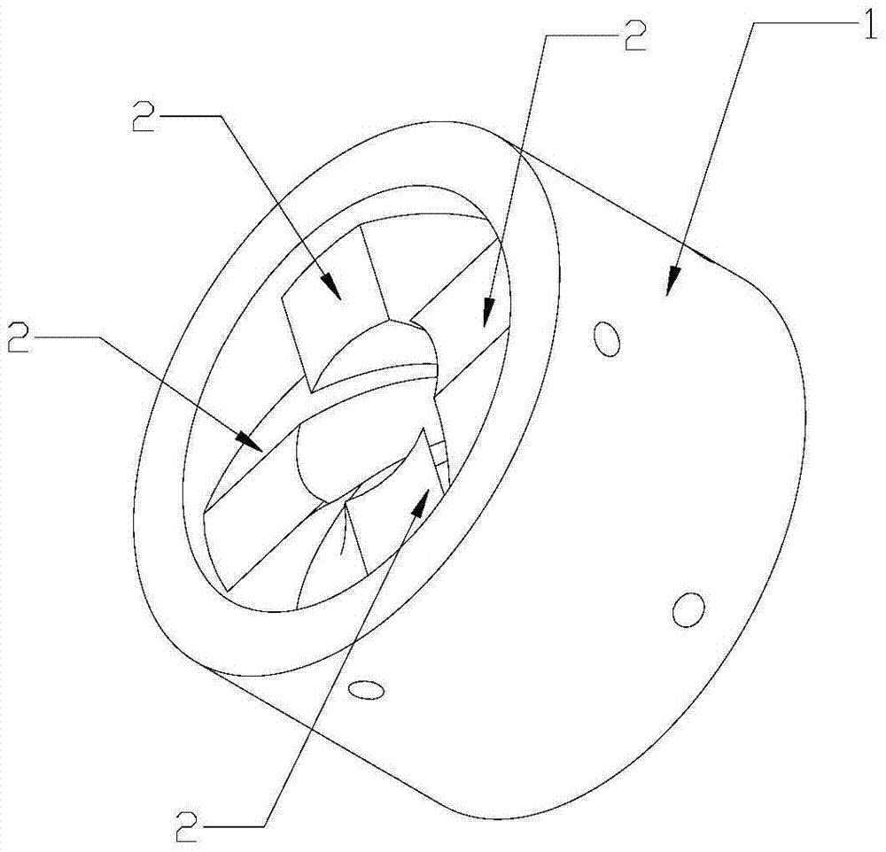 A magnetizing fixture for multi-pole magnetization on the outer surface of a ring magnet