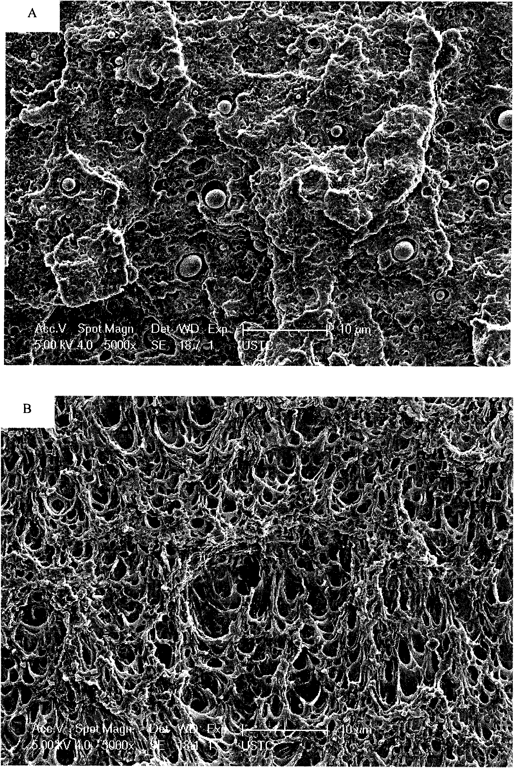 PET alloy material, special compatibilizer thereof and preparation method thereof