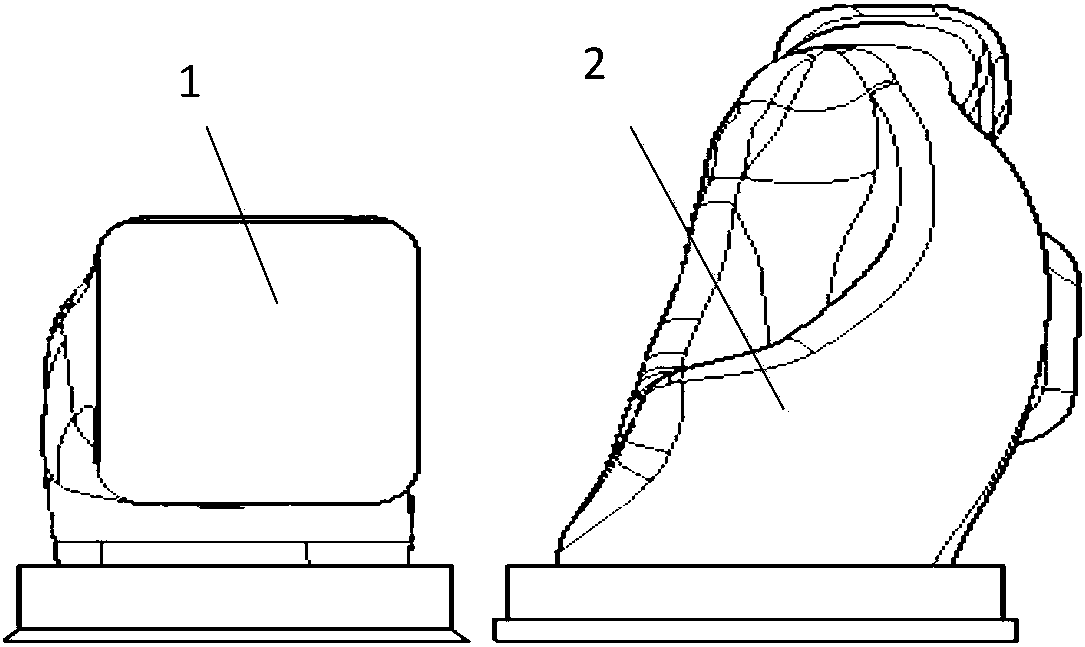 Air channel of engine cylinder cover