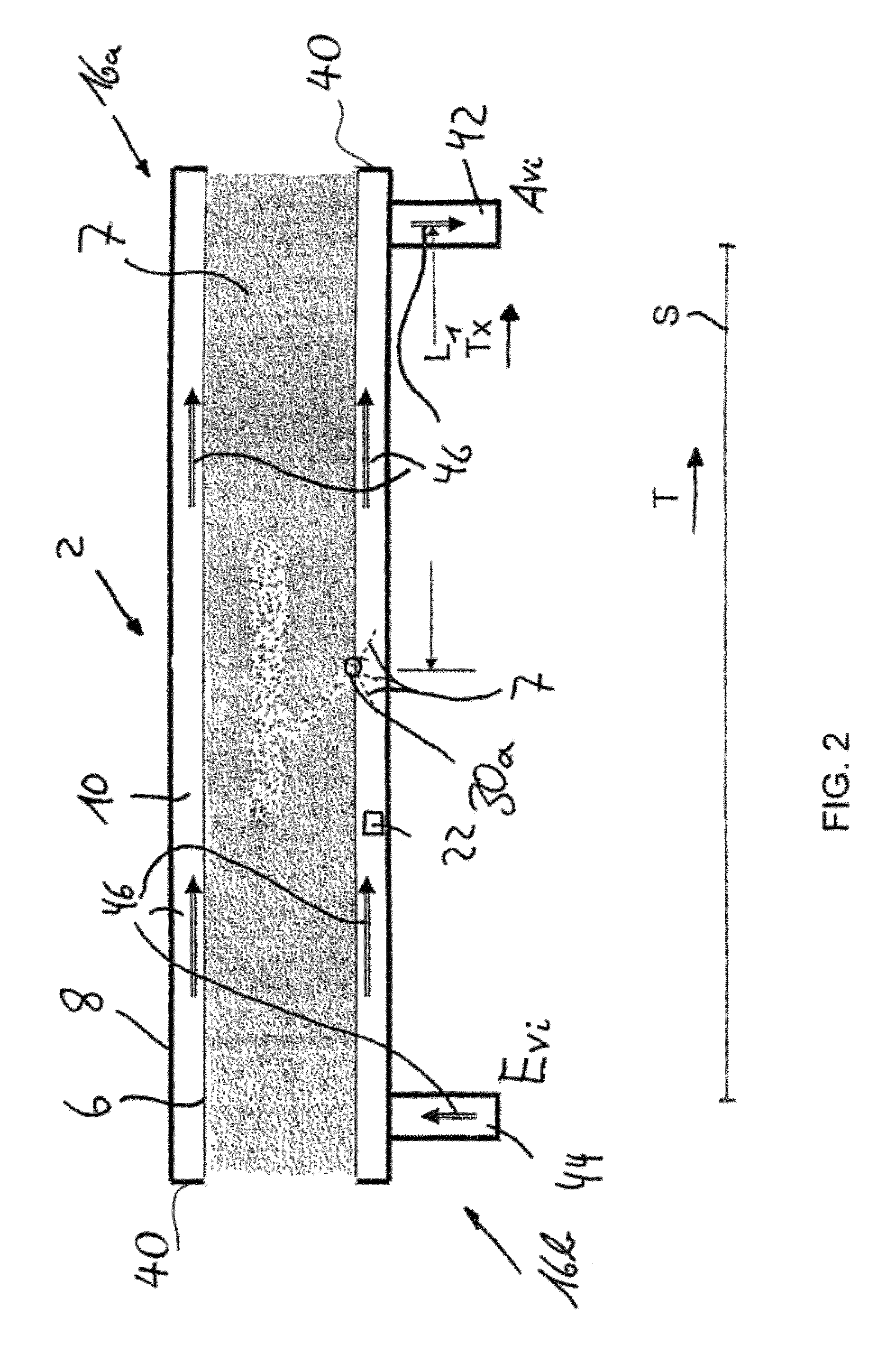 Method and apparatus for detecting a leak in a double pipe