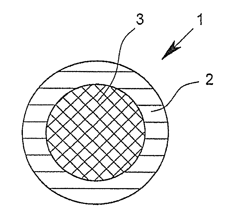 Bi-component fiber for the production of spunbonded fabric