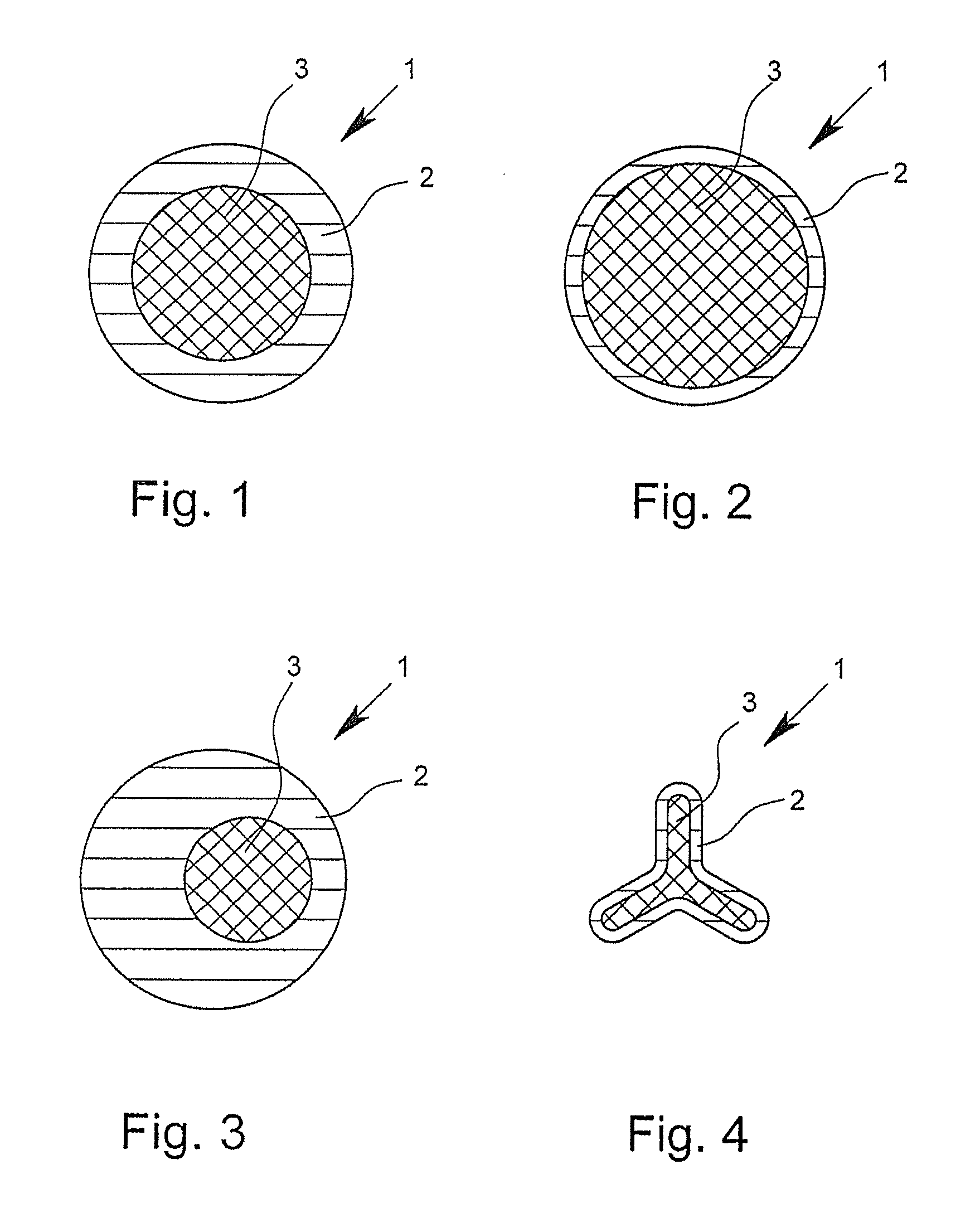 Bi-component fiber for the production of spunbonded fabric