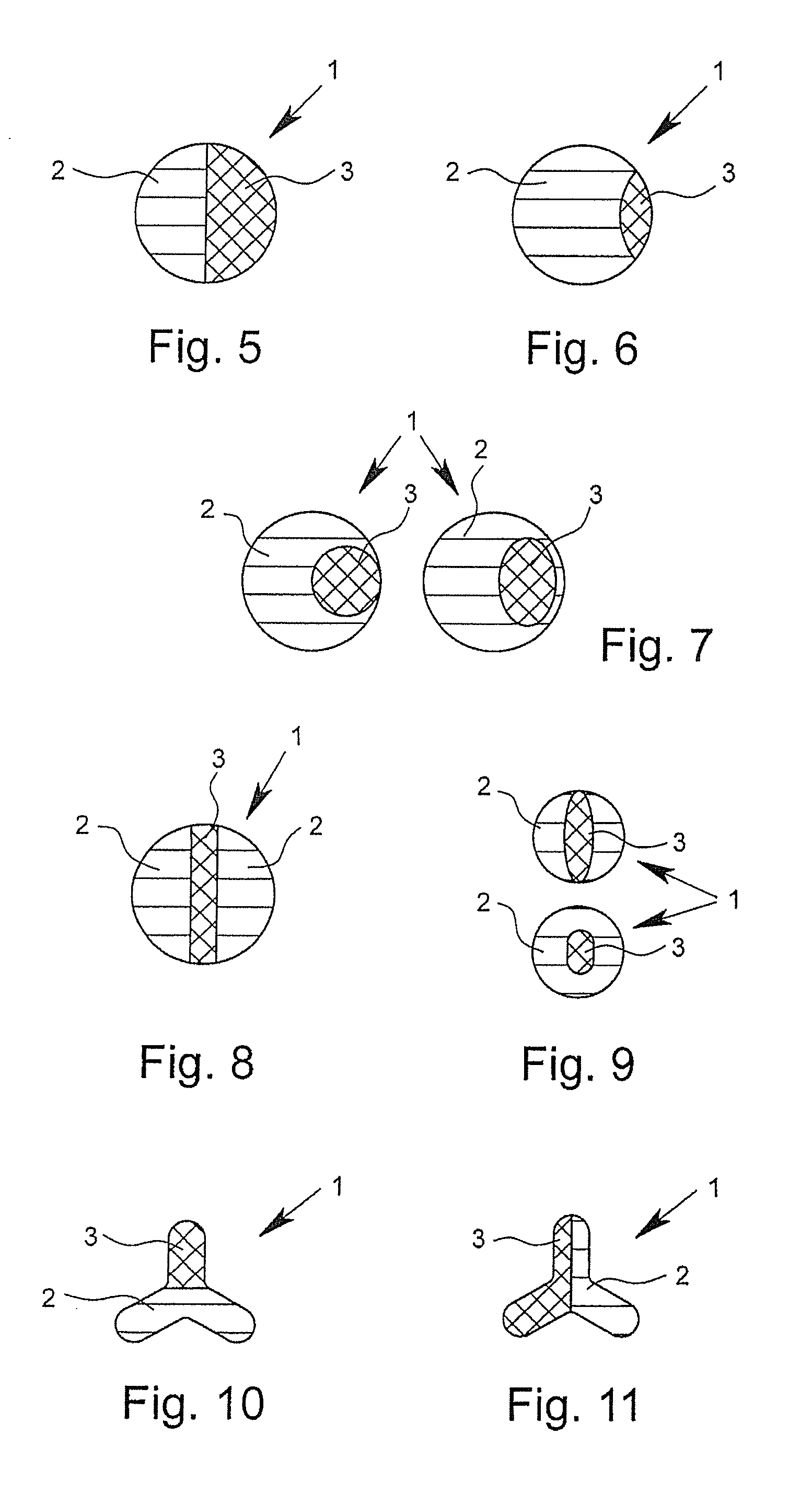 Bi-component fiber for the production of spunbonded fabric