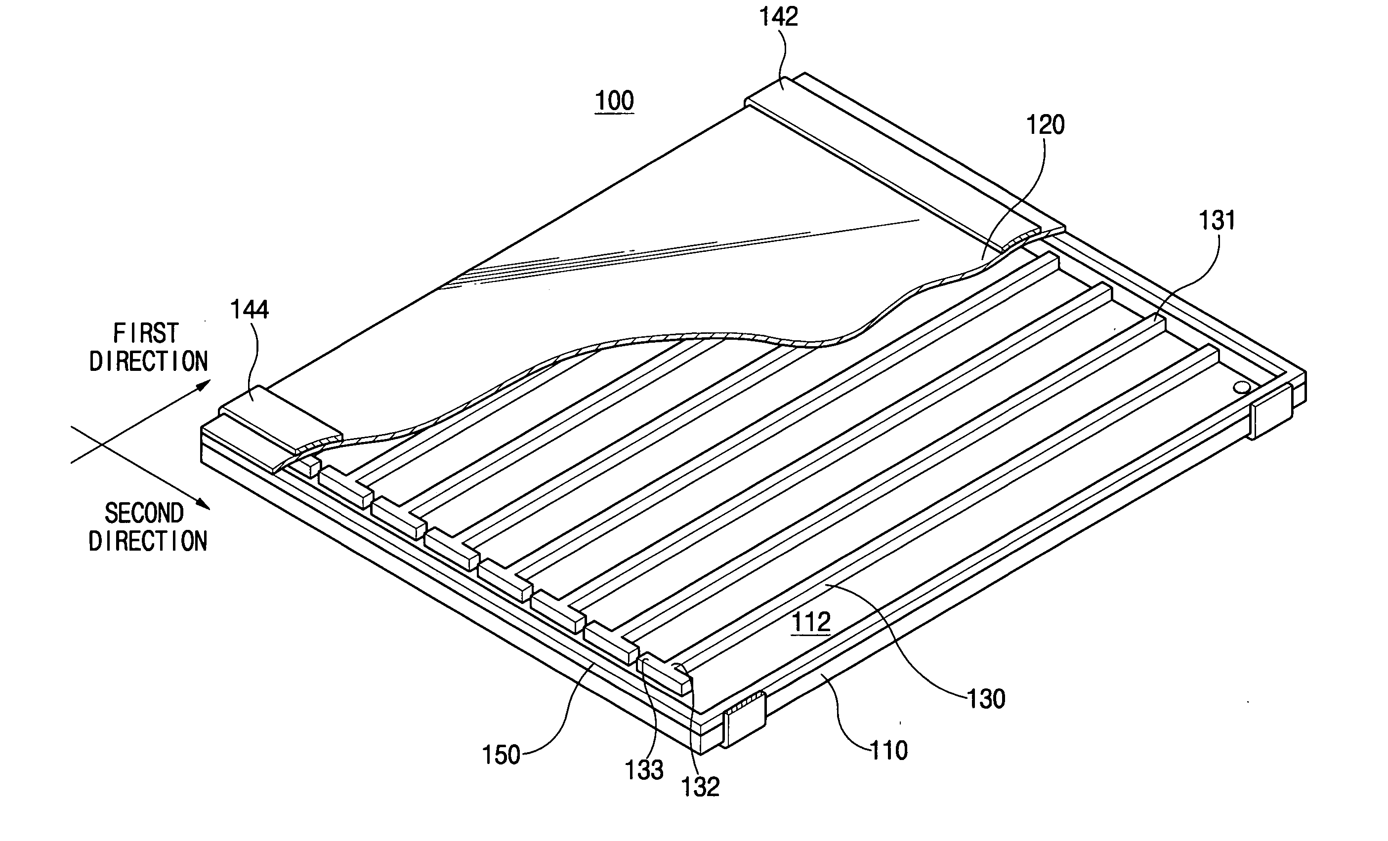 Planar-light source device and liquid crystal display apparatus having the same