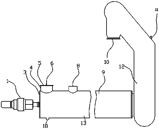 Countercurrent extraction device