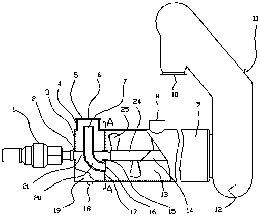 Countercurrent extraction device