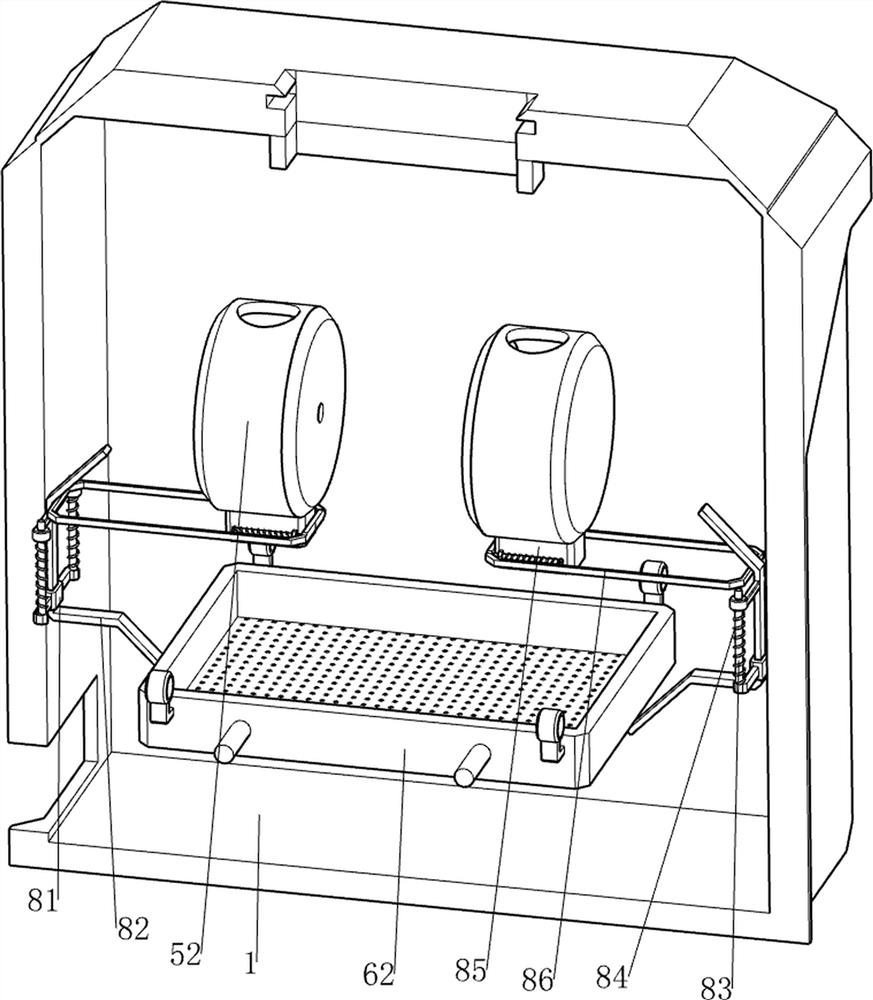 Healing promoting gypsum powder refining device for orthopedics department