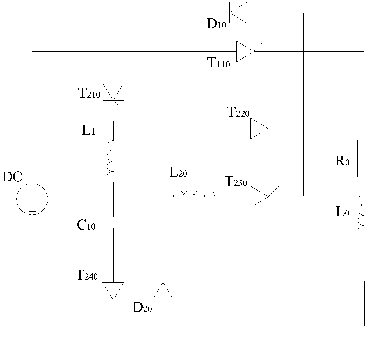 Direct-current solid-state circuit breaker