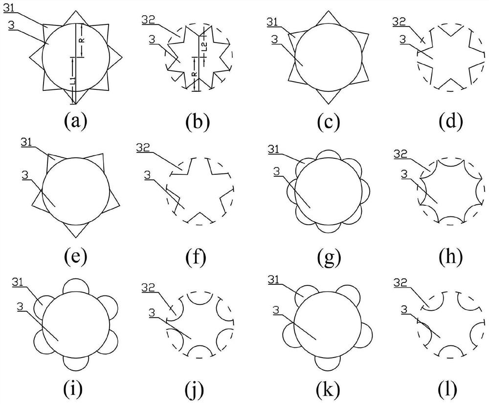 Patterned sapphire substrate, preparation method thereof and LED epitaxial wafer