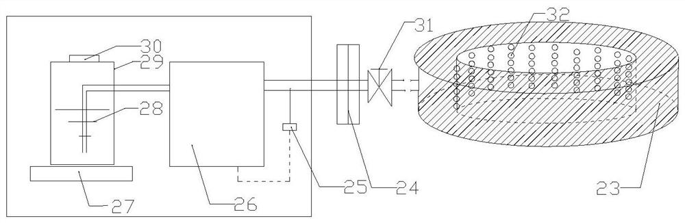 Natural gas hydrate geological stratification device and method