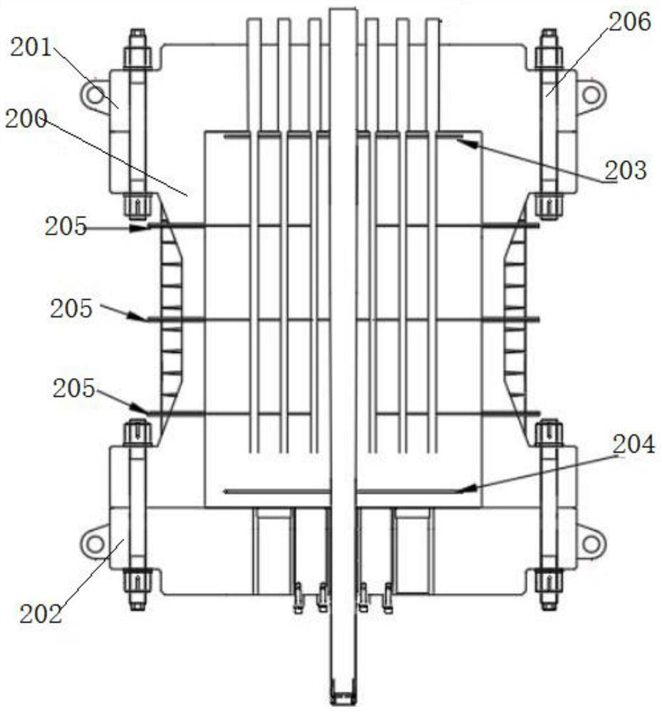 Natural gas hydrate geological stratification device and method